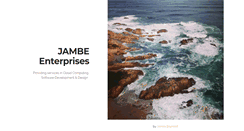 Desktop Screenshot of jambe.co.nz